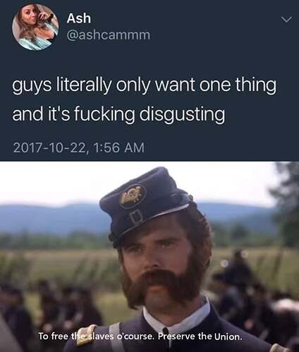 It is the only thing we want