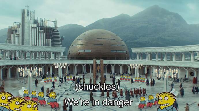 The Ghor realising Andor 2x7-2x9 is almost out