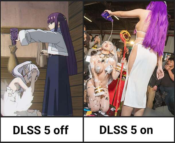 Hot take DLSS 5 is fine as long as it's optional